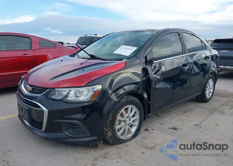 2018 Chevrolet Sonic Lt Auto из США, поврежденный, VIN 1G1JD5SH1J4109210